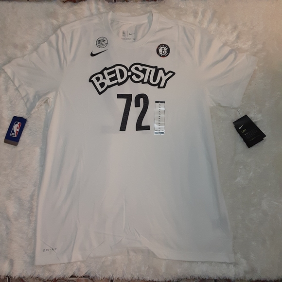 Nike Brooklyn Nets City Edition Biggie T-Shirt - Picture 1 of 3